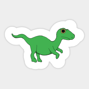 Tiny Velociraptor Sticker